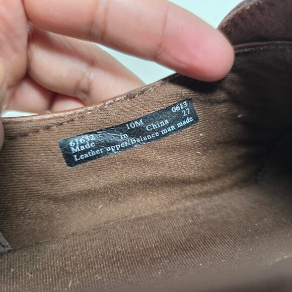 Clarks Brown Leather Slip-On Comfort Shoes Womens Size 10 - Picture 8 of 8